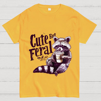 Cute But Feral Funny Geek T-Shirt