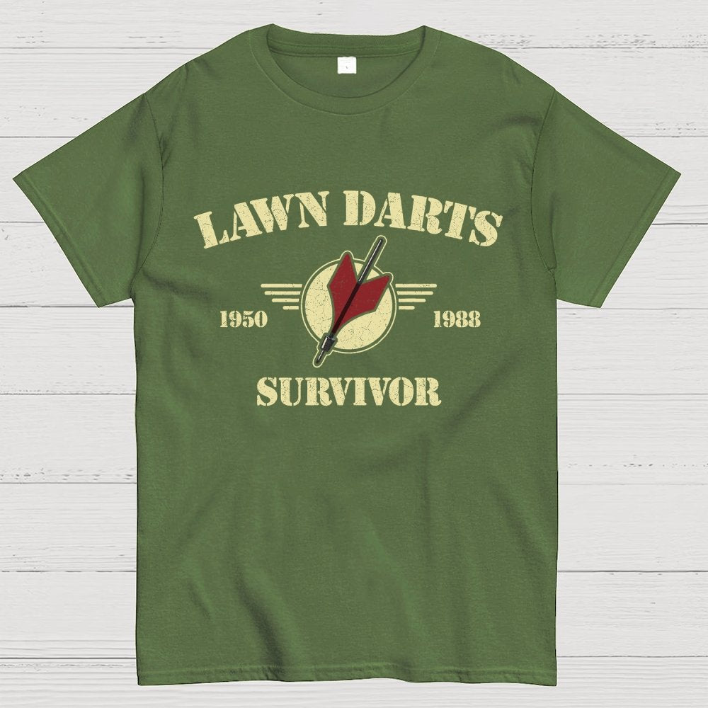 Lawn Darts Survivor Unisex Geek T-Shirt