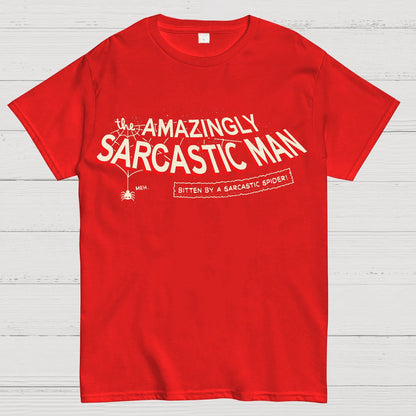Amazingly Sarcastic Man Geek T-Shirt
