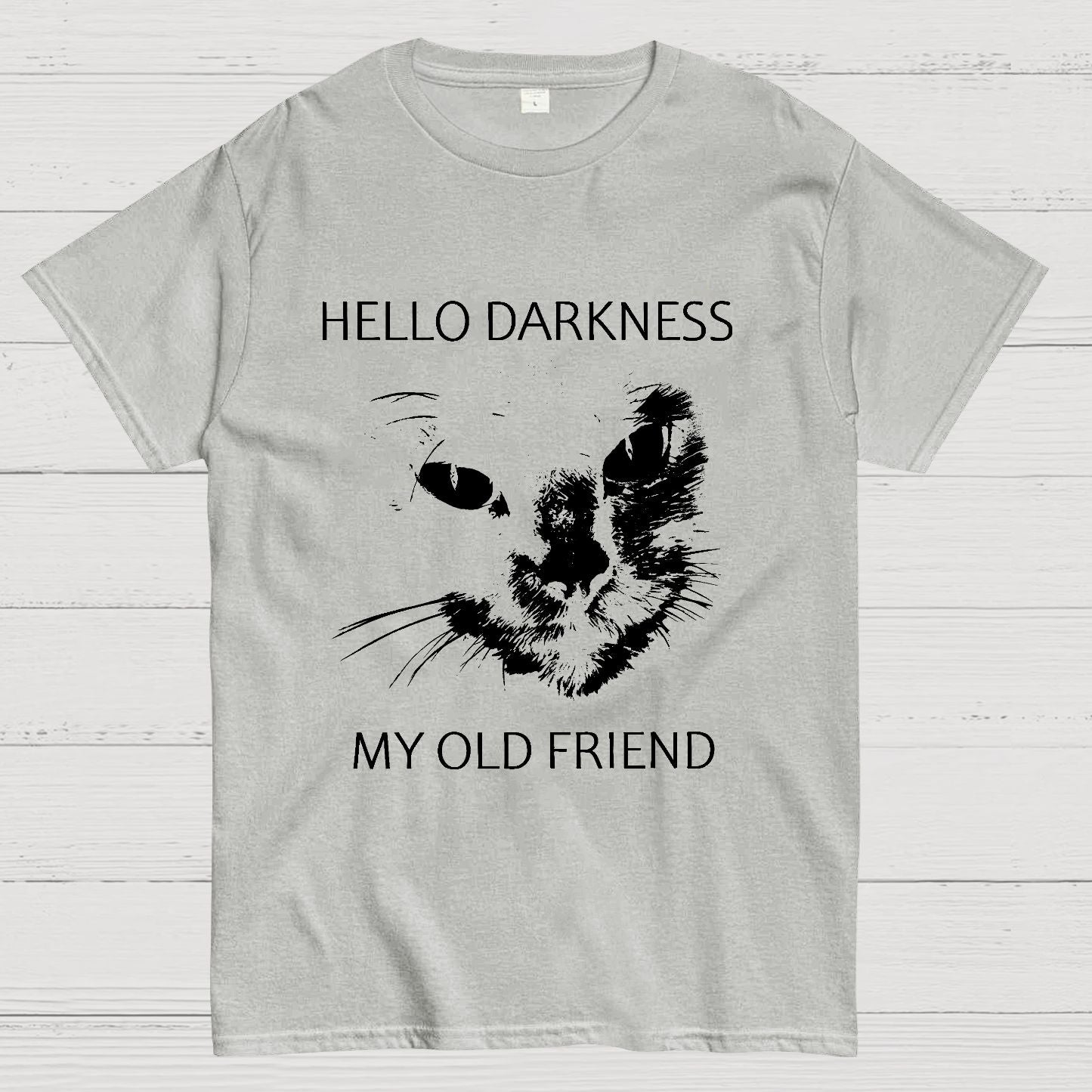 Hello Darkness My Old Friend Geeky T-Shirt