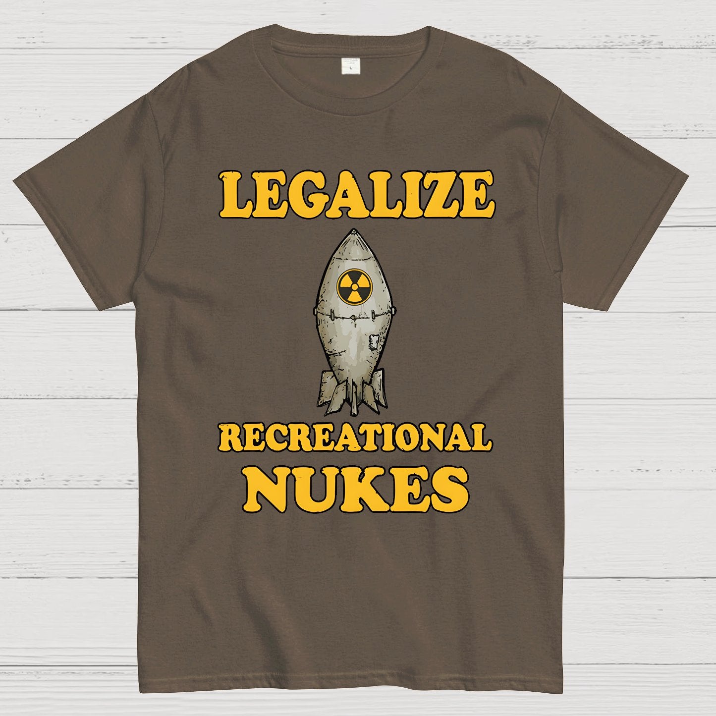 Legalize Recreational Nukes Geek T-Shirt
