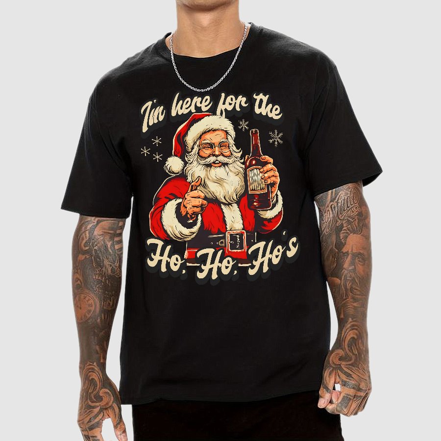 Funny Bourbon Christmas Geek T-Shirt