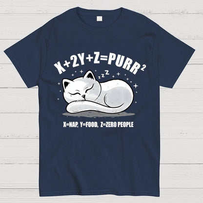 Purrfect Equation Geek T-Shirt