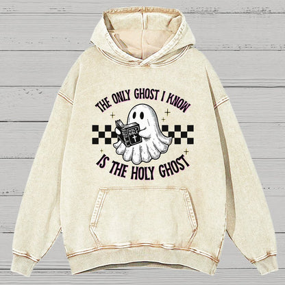 The Holy Ghost Vintage Distressed Hoodie