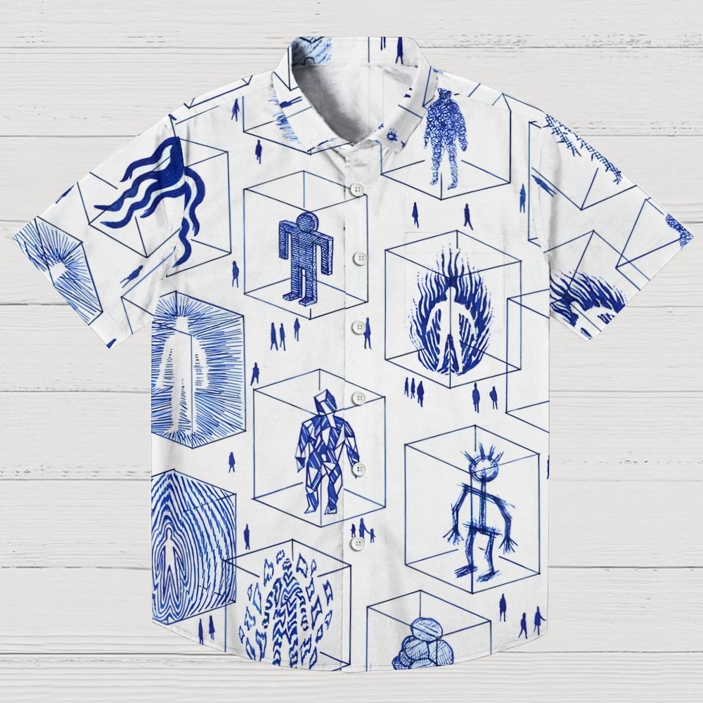Grid Game Geek Hawaiian Shirt