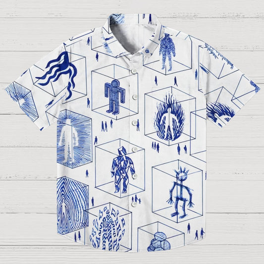 Grid Game Geek Hawaiian Shirt