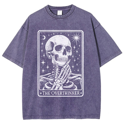 The Overthinker Vintage Distressed T-shirt