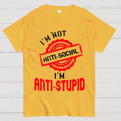 Anti-Stupid Geek T-Shirt