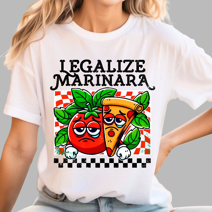 Legalize Marinara Geek T-Shirt