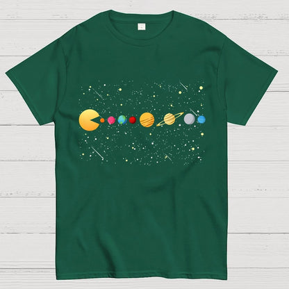 Funny Solar System - Astronauts Space Video Games Geek T-Shirt