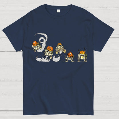 Panic Robot Geek T-Shirt