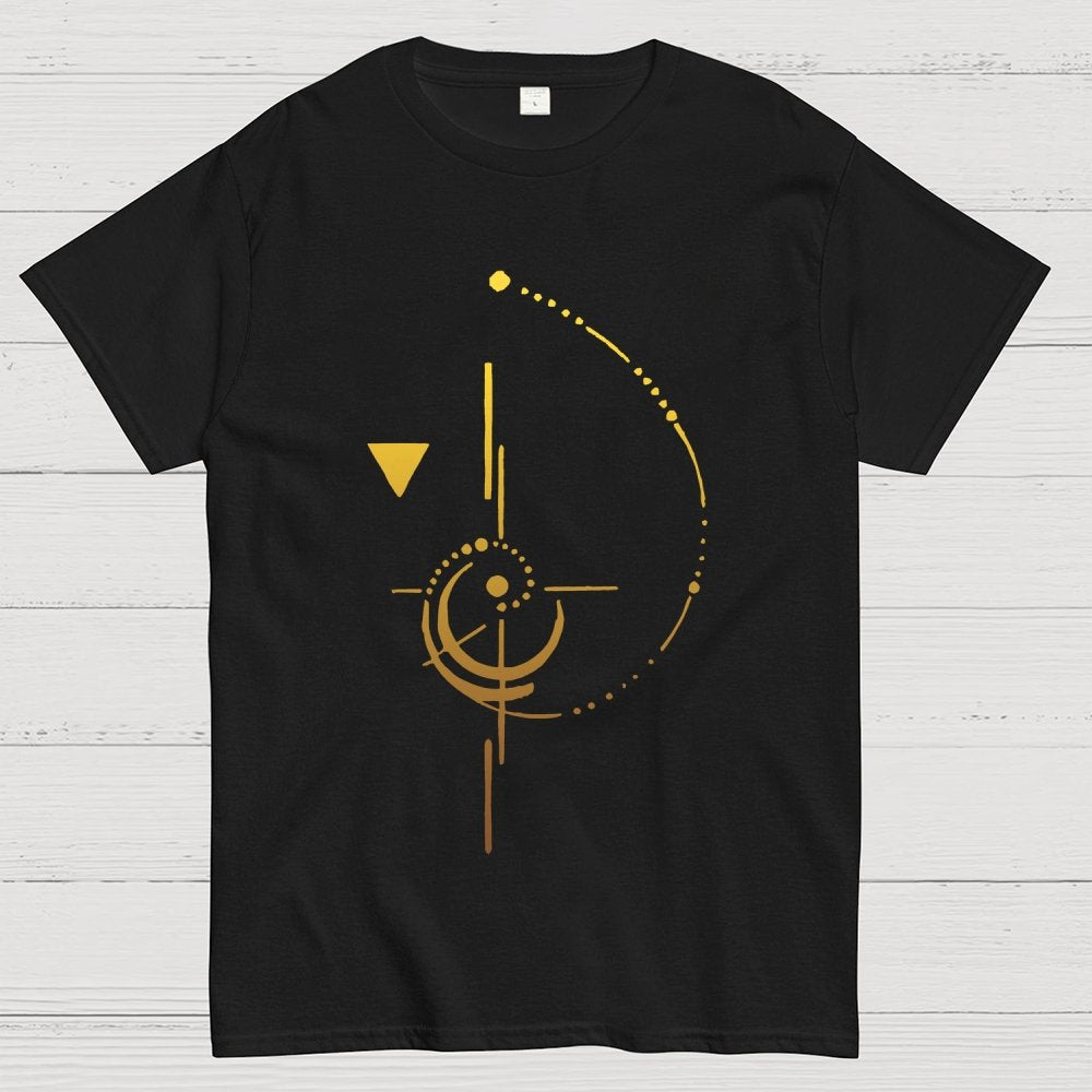 Gold Edition Fibonacci Rectangle Unisex Geek T-Shirt