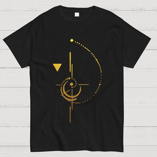 Gold Edition Fibonacci Rectangle Unisex Geek T-Shirt