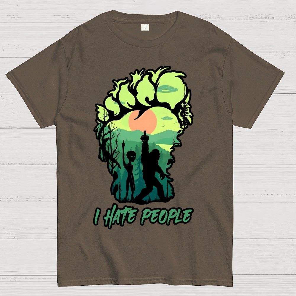 I Hate People Unisex Geek T-Shirt