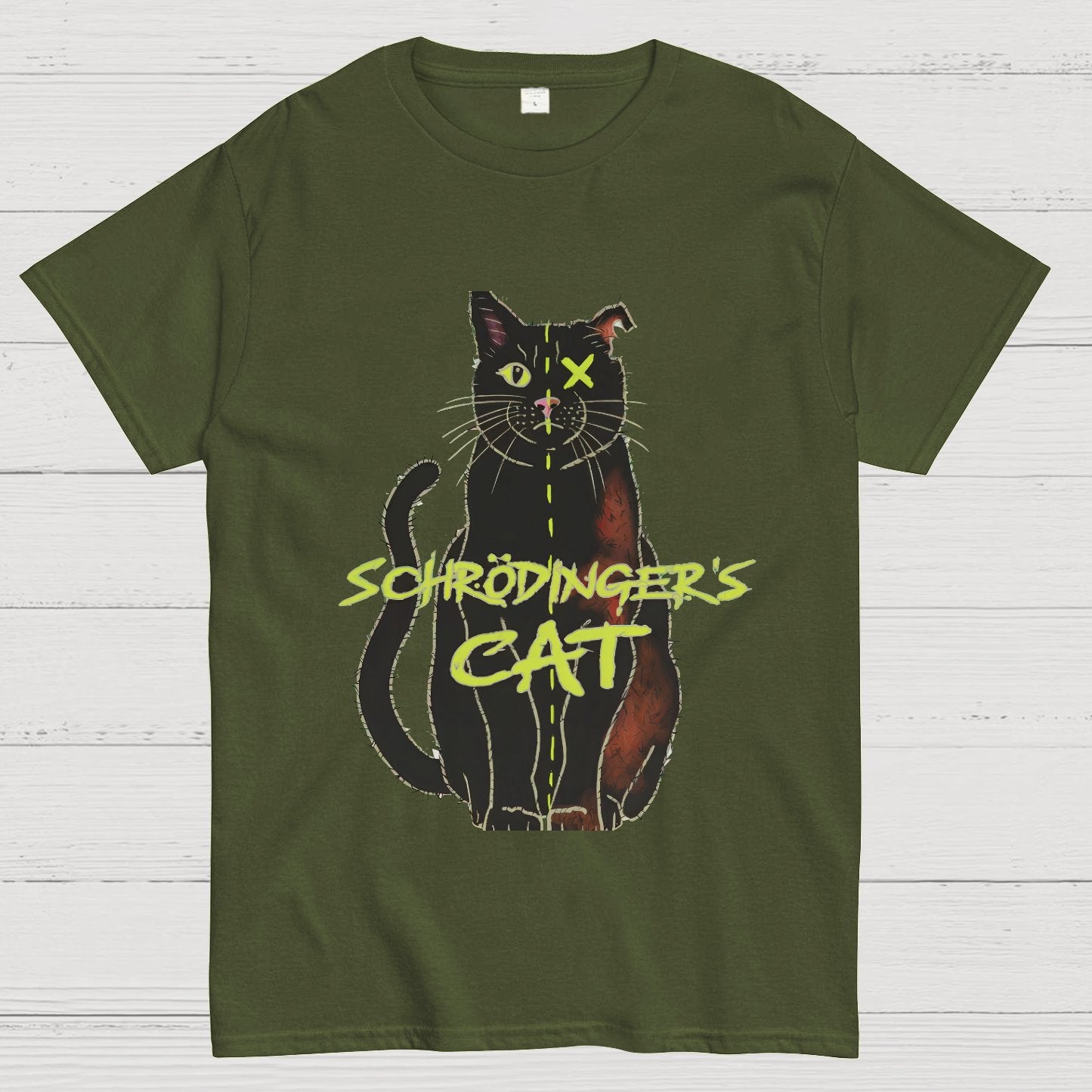 Schrödinger Cat Geeky T-Shirt