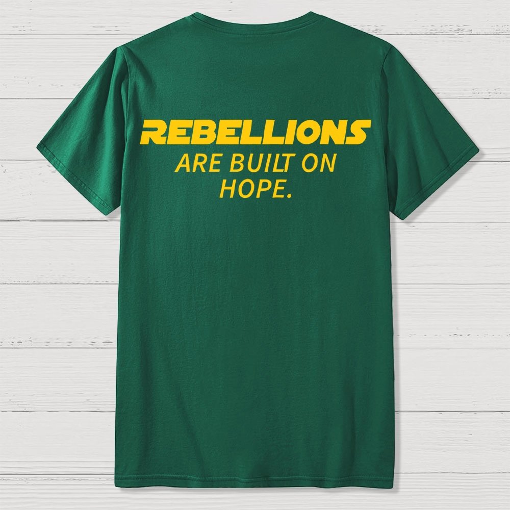 Live On Front And Back Printing Geek T-Shirt