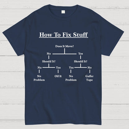 How To Fix Stuff DIY Guide Geek T-Shirt