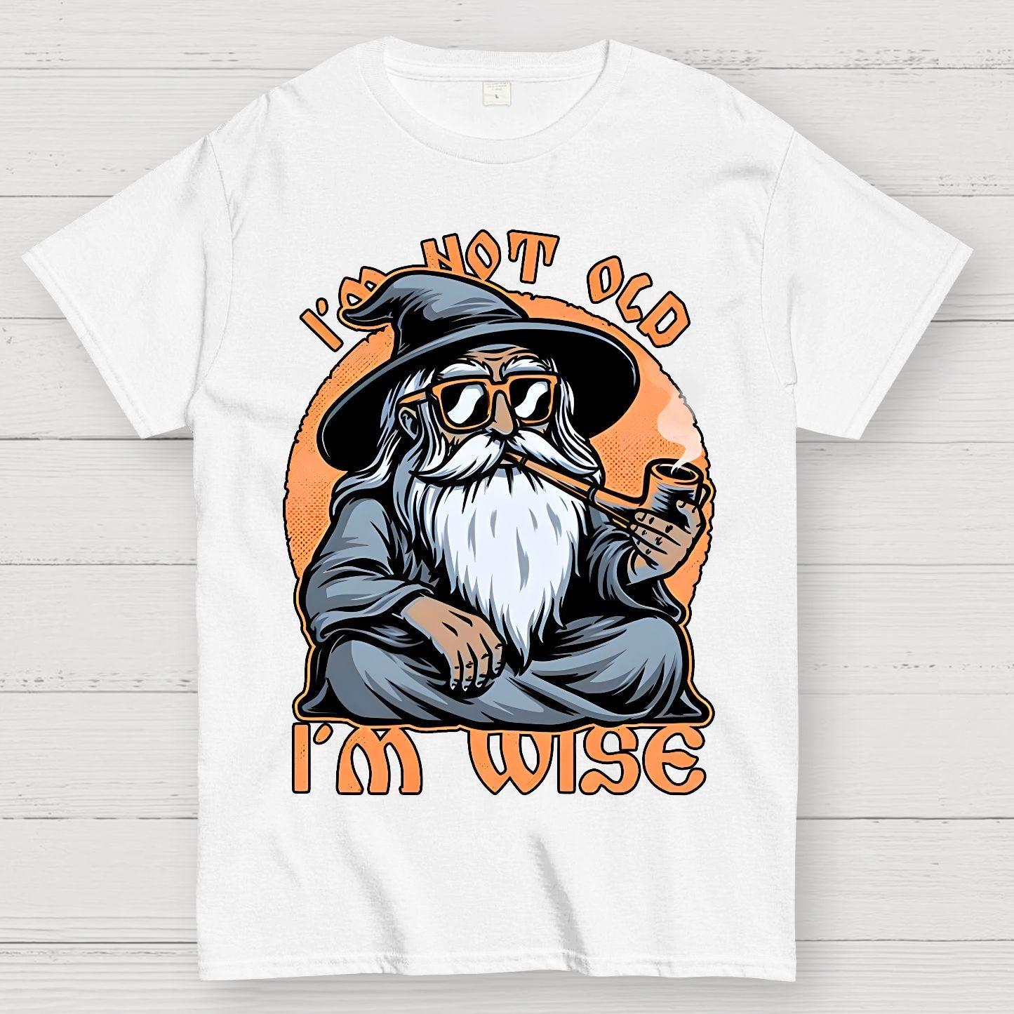 Wise Old Wizard Geek T-Shirt