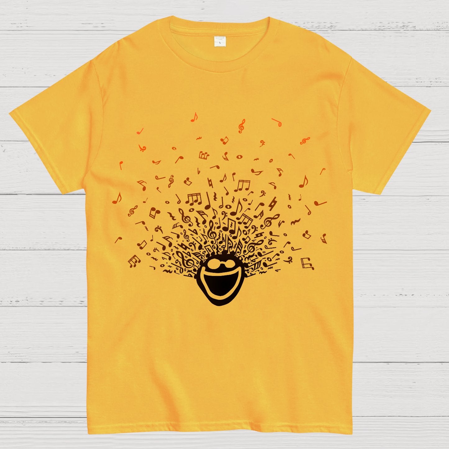 Jake Music Head Nerd Geek T-Shirt