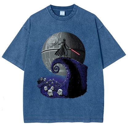 The Nightmare Before Realm Vintage Distressed T-shirt