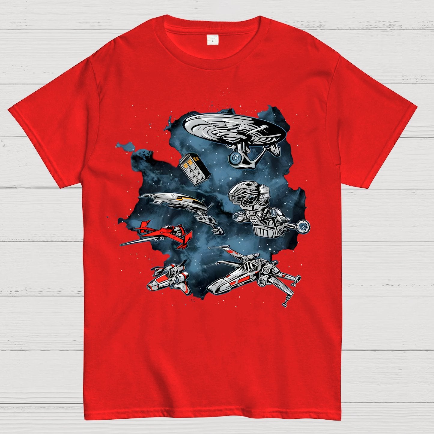 Ultimate Space Fleet Geek T-Shirt