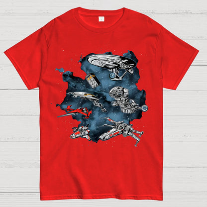 Ultimate Space Fleet Geek T-Shirt