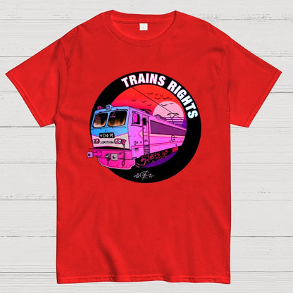 Trains Rights Geek T-Shirt