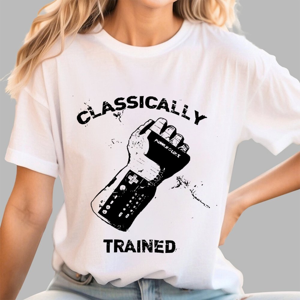 Classically Trained Gamer Unisex Geek T-Shirt