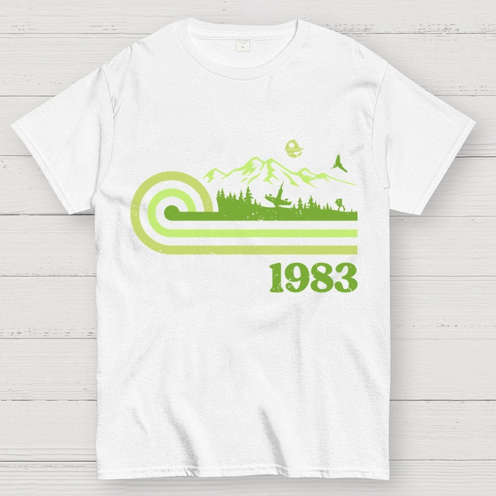 Retro Vintage Mystic Grove Geek T-Shirt