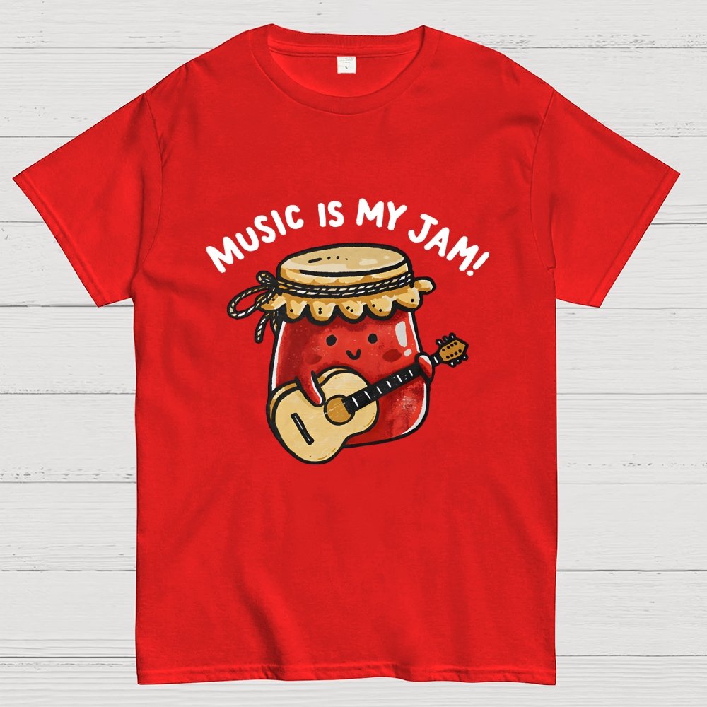 Music Is My Jam Geek T-Shirt