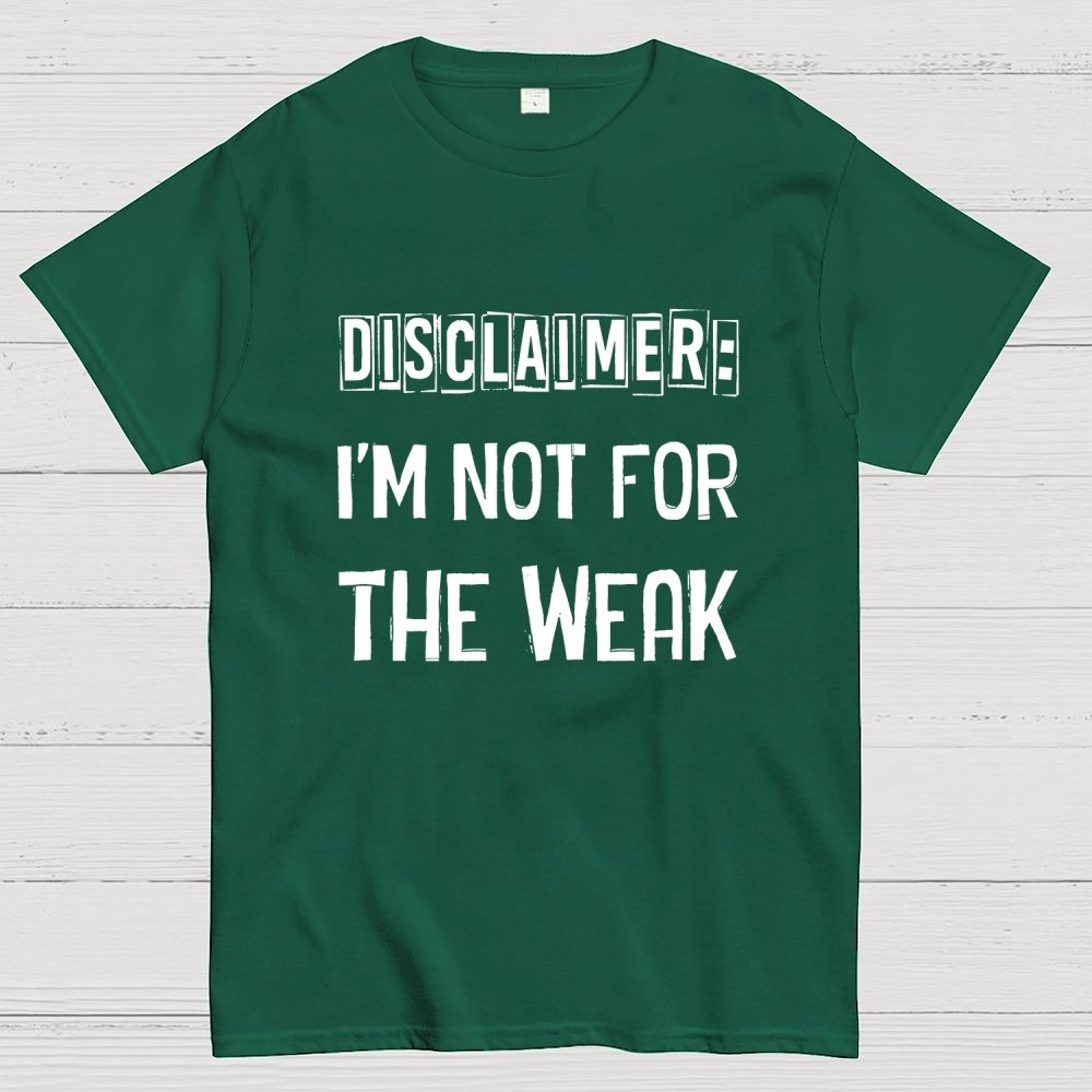 Disclaimer Geek T-Shirt