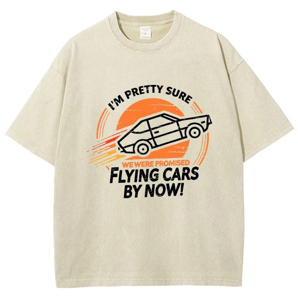 Flying Cars By Now Vintage Distressed T-shirt
