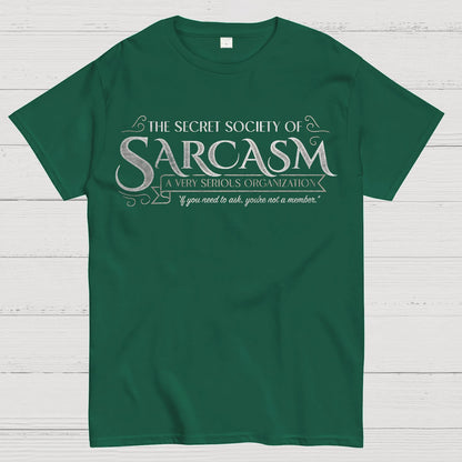 Secret Society of Sarcasm Geek T-Shirt