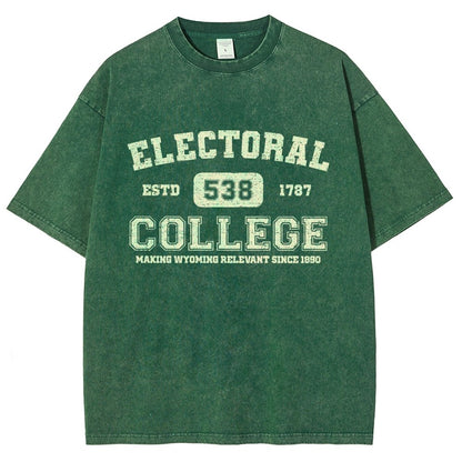 The Electoral College Vintage Distressed T-shirt