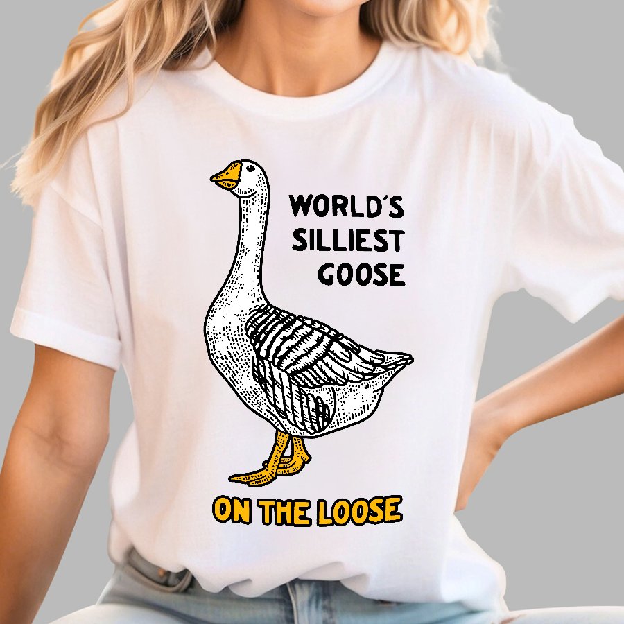 World's Silliest Goose Geek T-Shirt