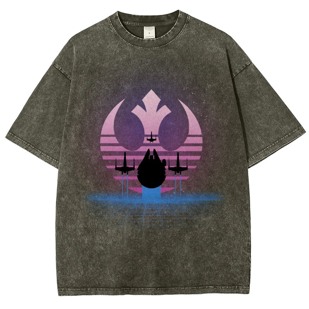 The Retro Rebellion Vintage Distressed T-shirt