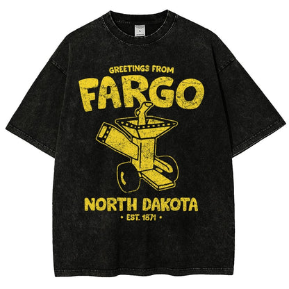 Greetings From Riverton Vintage Distressed T-shirt