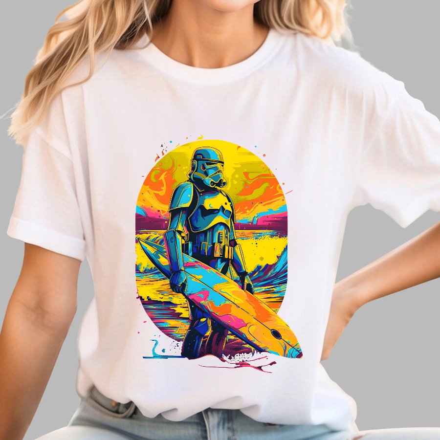 Copy Side Of The Beach Geek T-Shirt