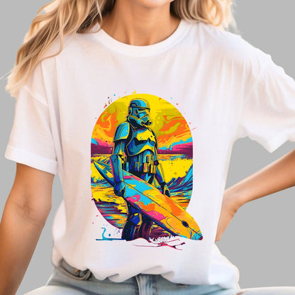 Copy Side Of The Beach Geek T-Shirt