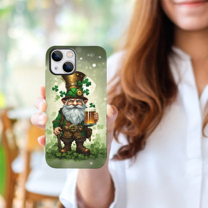 St. Patrick's Day Lucky Green Print Phone Cases