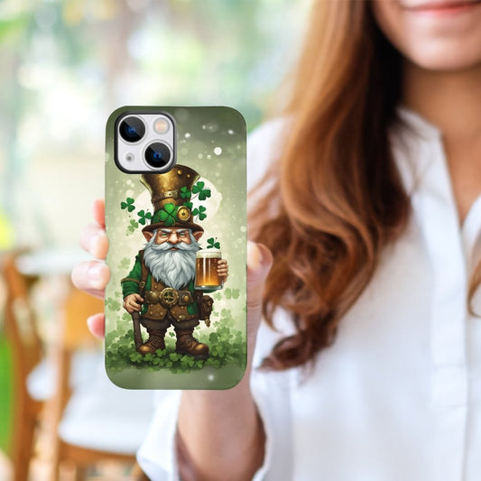 St. Patrick's Day Lucky Green Print Phone Cases