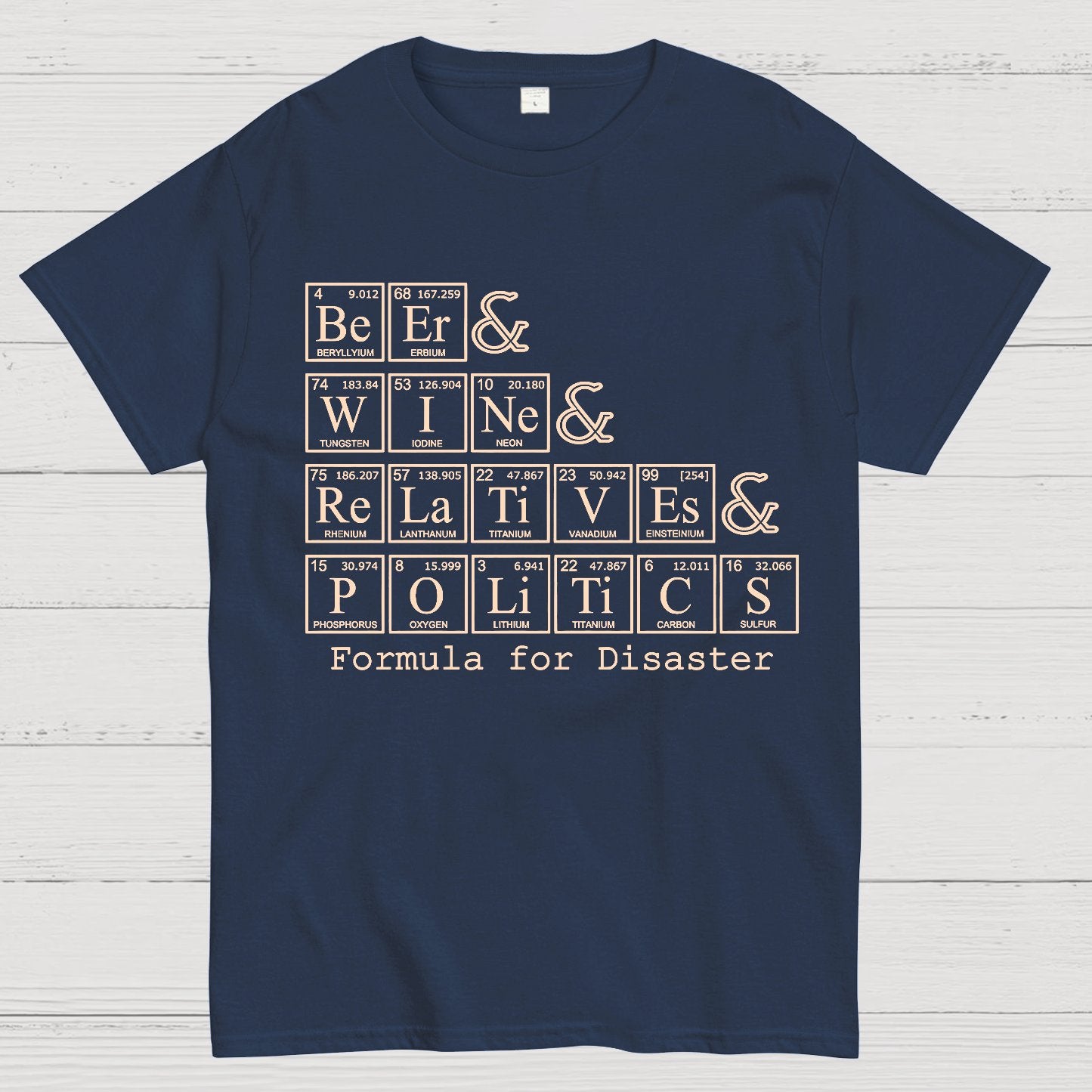 Formula For Disaster Geek T-Shirt