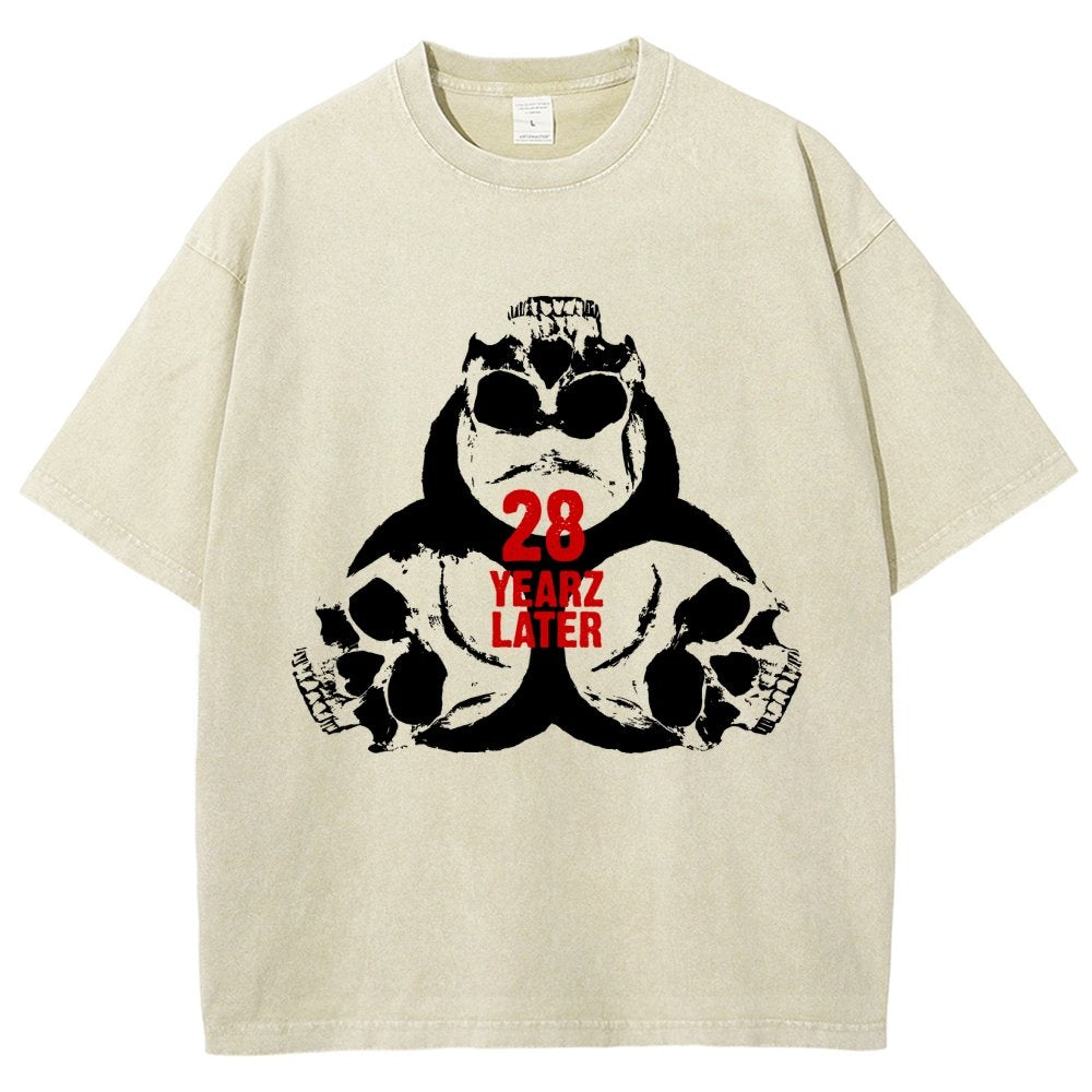 28 Yearz Later Vintage Distressed T-shirt