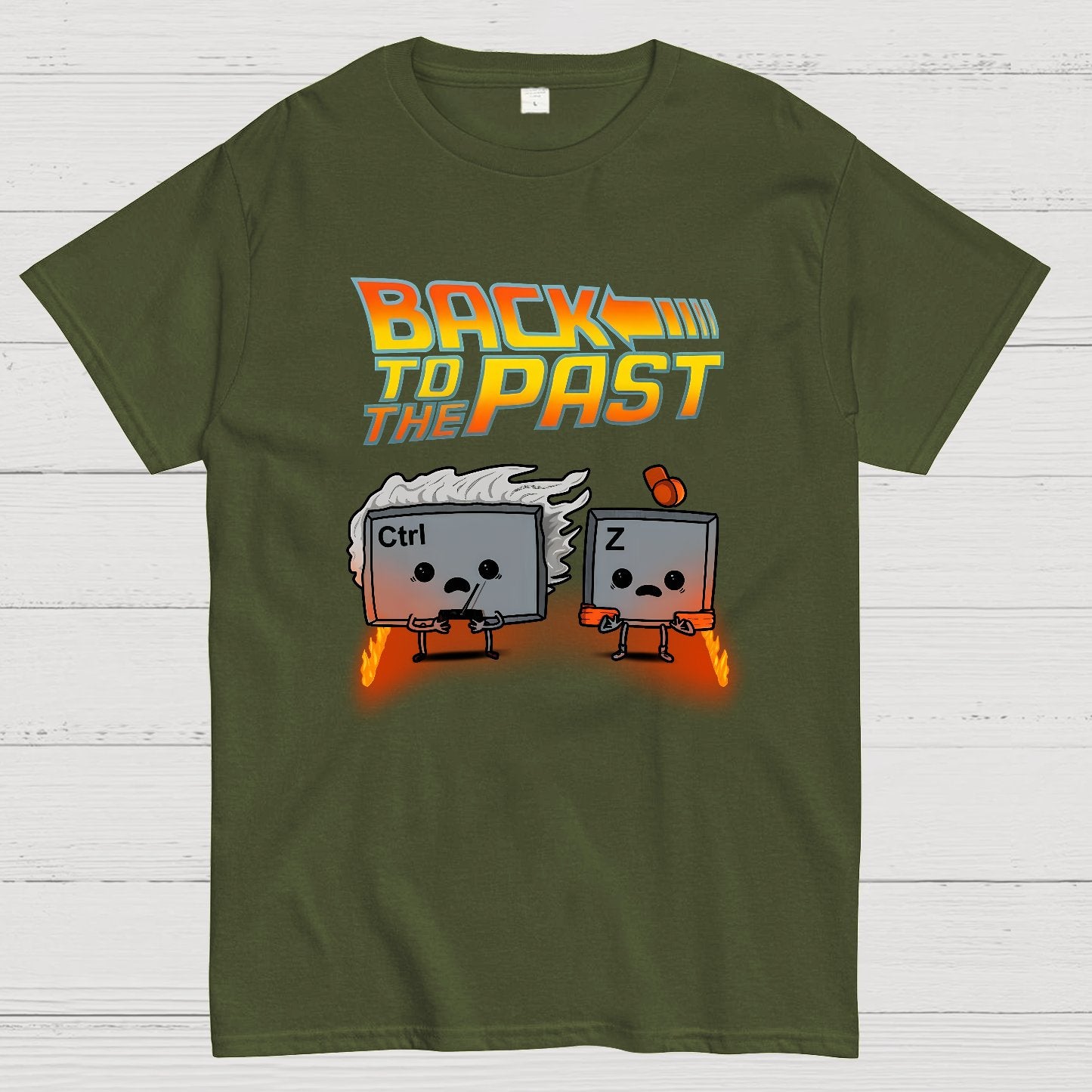 Back To The Past Geek T-Shirt
