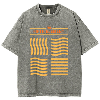 Elemental Stones Nerd Vintage Distressed T-shirt
