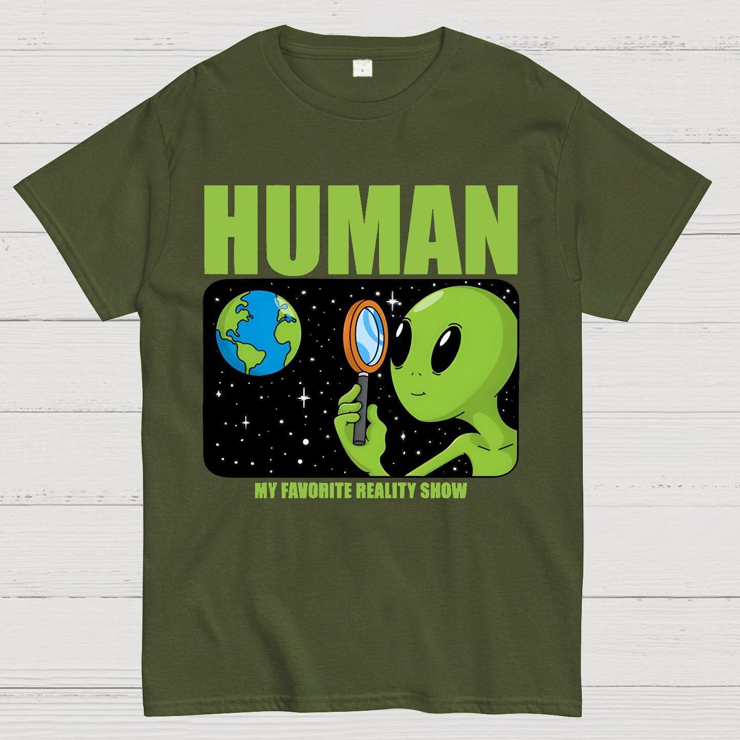 Human  My Favorite Reality Show Geek T-Shirt
