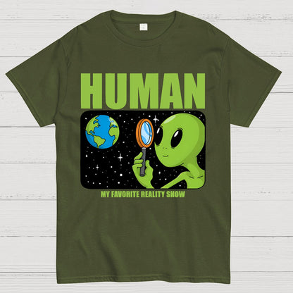 Human  My Favorite Reality Show Geek T-Shirt