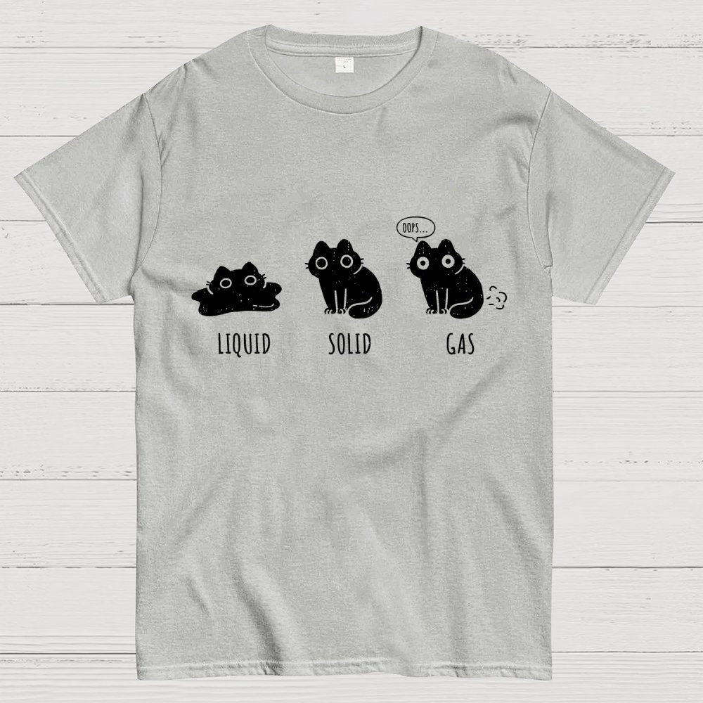States of Cat Geek T-Shirt