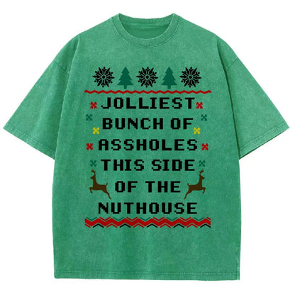 Jolliest Bunch of Assholes This Side of The Nuthouse Vintage Distressed T-shirt