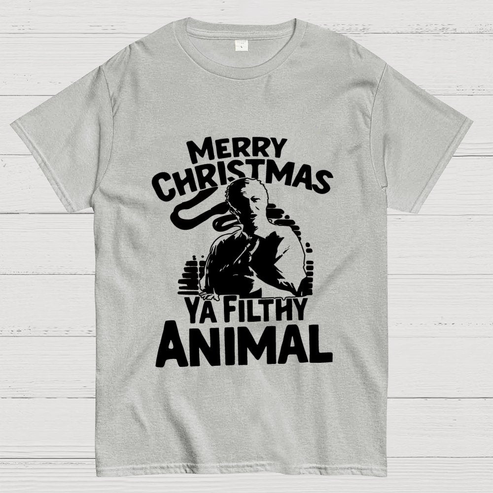 Merry Christmas Ya Filthy Animal Geek T-Shirt